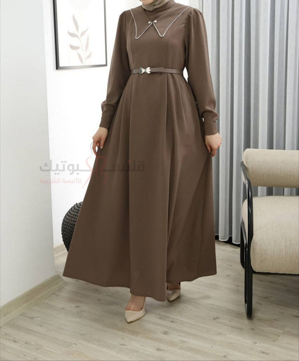 فستان بأجمل الالوان بقصة مميزة