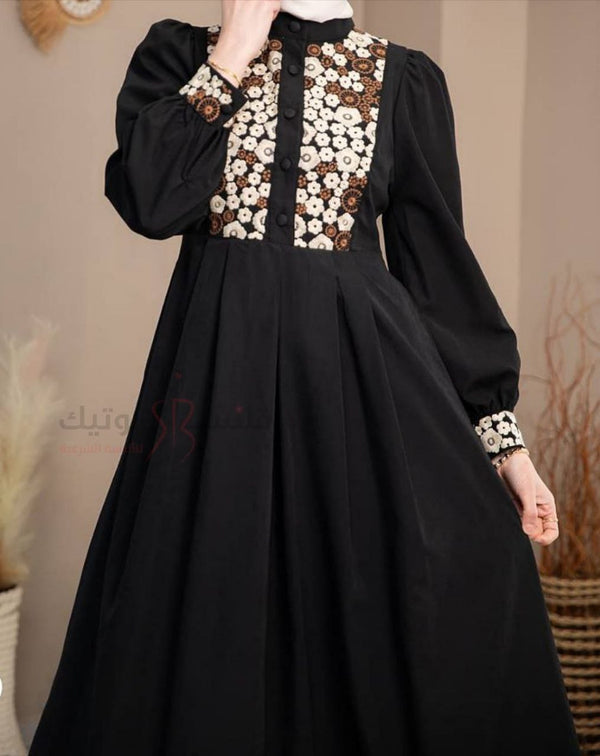 فستان خريفي شتوي